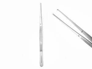 Pinceta Potts- Smith - 18 cm 1/2 ząbki 