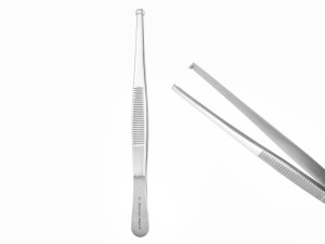 Pinceta chirurgiczna 1/2 ząbki - 11,5 cm